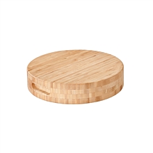 圆形双面用竹制切菜板